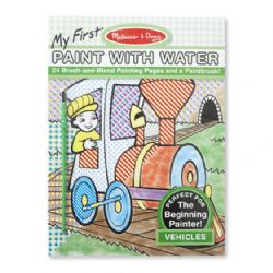 MELISSA AND DOUG - PEINTURE À L'EAU VÉHICULES TRAIN